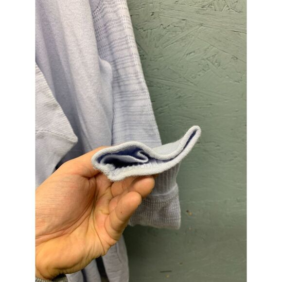 Lululemon Find Your Calm Wrap Size 6 Light Purple Silk Blend Cardigan - Picture 9 of 14